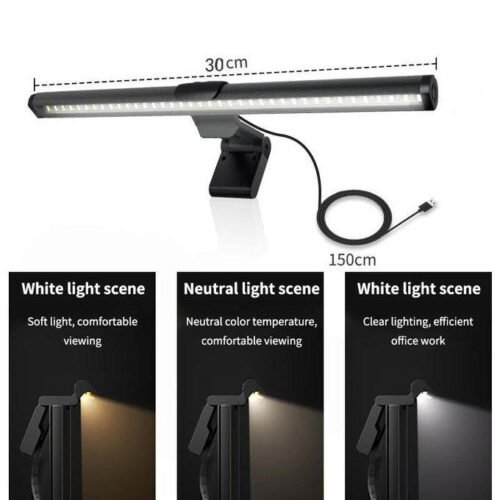 Barre lumineuse LED pour écrans d'ordinateur,