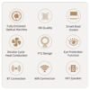 Projecteur Intelligent 2-en-1 Android 4K – Écran Tactile Rotatif avec Auto Focus & WiFi