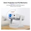 Projecteur Intelligent 2-en-1 Android 4K – Écran Tactile Rotatif avec Auto Focus & WiFi