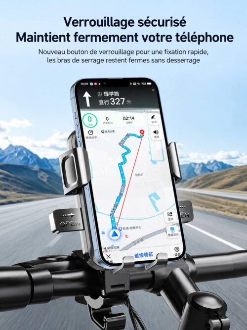 JOKO Support Téléphone Moto Anti-Vibration