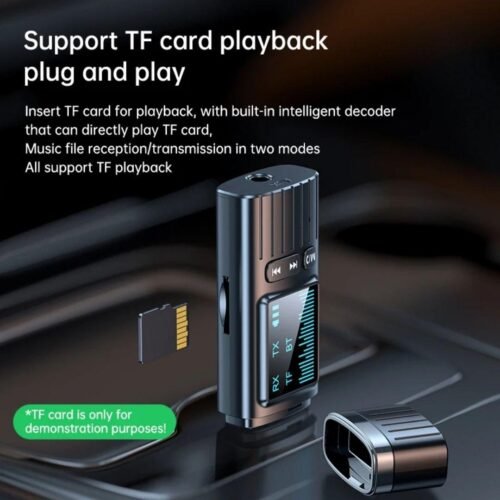 Adaptateur Audio Sans-fil Bluetooth 5.4 Multi-Mode