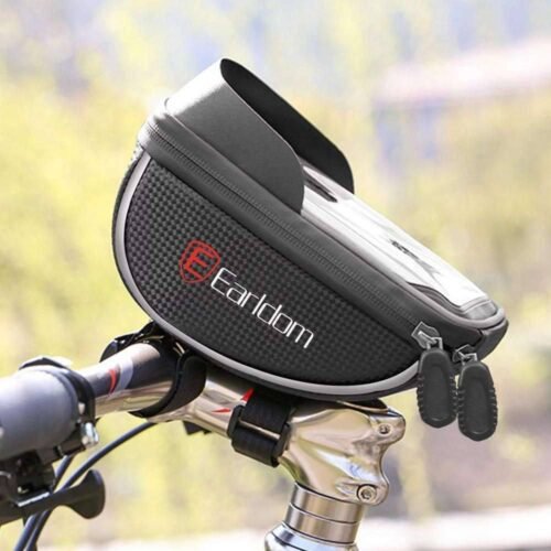 Sac de téléphone pour guidon impermeaAble, pour trottinette électrique moto Vélo