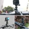 Support de Guidon Rotatif Universel pour Caméra Action GoPro, Insta360 – Fixation Robuste pour Trottinette Électrique, Moto, Vélo et Scooter