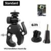 Support de Guidon Rotatif Universel pour Caméra Action GoPro, Insta360 – Fixation Robuste pour Trottinette Électrique, Moto, Vélo et Scooter