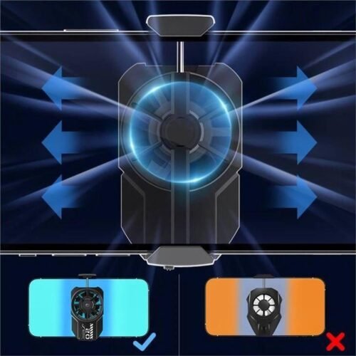 fL-A2 Phone Radiator With 300mAh Battery For Mobile Game(rechargeable)