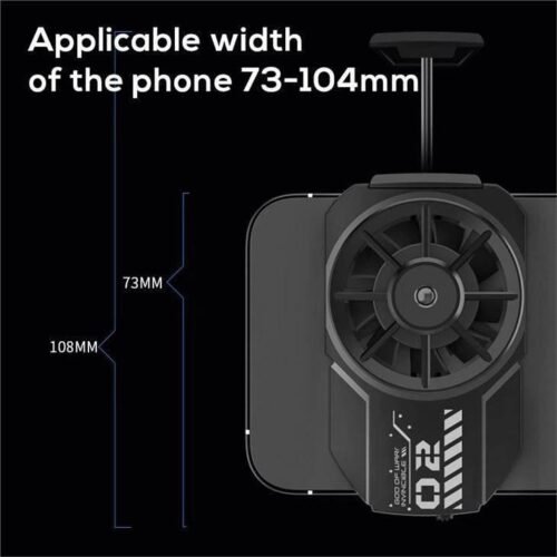 fL-A2 Phone Radiator With 300mAh Battery For Mobile Game(rechargeable)