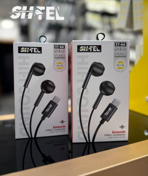 ET-66 filaires avec connecteur USB-C stéréo earphone
