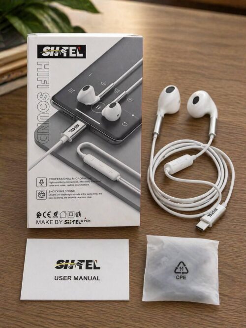ET-66 filaires avec connecteur USB-C stéréo earphone