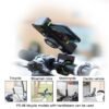 Guider holder trottinette/ moto/ bicyclette montage sur guidon