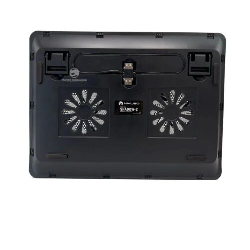 gvc.product.image_.1780499111038.1bb5f74f-b5ad-4578-b3f3-a9070249eee9.jpeg Support Refroidisseur pour Ordinateur Portable (NCP-064) - Double Ventilateur Silencieux