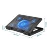 gvc.product.image_.1780500093902.488d2264-1aa9-4e45-be92-06c82e2f52a0.jpeg Support Refroidisseur pour PC Portable (NCP-065) - 5 Ventilateurs et Éclairage Ambiant