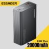 Power Bank 20000mAh 65W Charge Rapide PD pour Smartphones et Ordinateurs Portables
