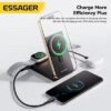 Power Bank Magnétique 10000mAh 22.5W avec Support Intégré pour Smartphone & Apple Watch