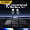 Power Bank 20000mAh 120W Charge Rapide avec Écran LED et Câbles Intégrés