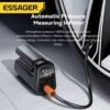 Aspirateur sans fil multifonctionnel, souffleur d'air,compresseur d'air, gonfleur de voiture,avec lumière LED 8000pa
