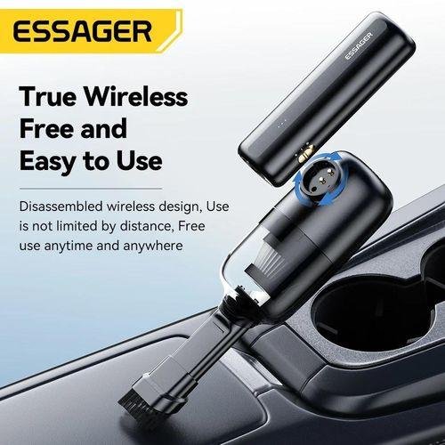 Aspirateur sans fil multifonctionnel, souffleur d'air,compresseur d'air, gonfleur de voiture,avec lumière LED 8000pa