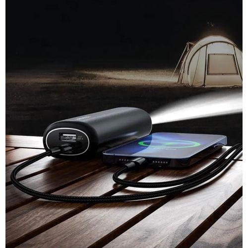 Aspirateur sans fil multifonctionnel, souffleur d'air,compresseur d'air, gonfleur de voiture,avec lumière LED 8000pa