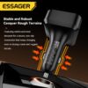 Chargeur Voiture Rapide 65W USB-A + USB-C avec Câble Rétractable Intégré