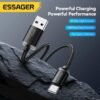 Câble USB vers USB-C Charge Rapide 3A et Transfert de Données 480 Mbps