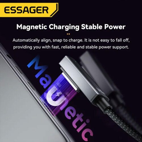 gvc.product.image_.1780836445955.4f0887f6-8831-463f-99d7-322a7b87fd42.jpeg Câble de données Magnétique USB Type-C vers MagSafe 3 à charge rapide 140W pour MacBook