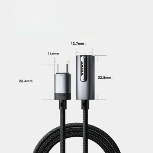 gvc.product.image_.1780836699191.dce7fc7f-93e7-4760-b2de-089202b02368.jpeg Câble de données Magnétique USB Type-C vers MagSafe 3 à charge rapide 140W pour MacBook