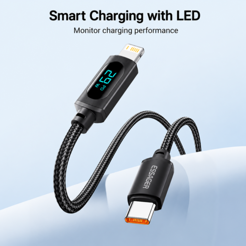 gvc.product.image_.1780842543870.30b174a7-9a95-4f4f-9263-39967e1a4c93.png Câble USB-C vers Lightning 29W avec Écran LED – Charge Rapide PD – 2M