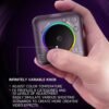 Mini Lampe LED RGB D12S Rechargeable pour Créateurs de Contenu et Visioconférences