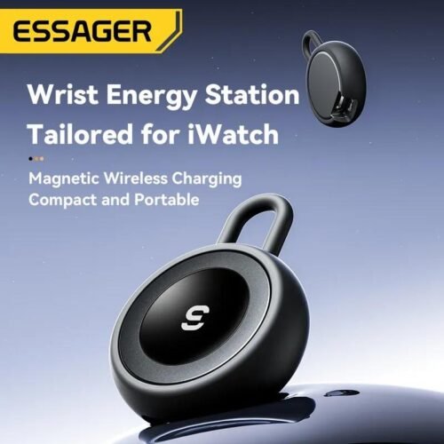 Chargeur Sans Fil Magnétique ES-WC12 Portable pour Apple Watch – 2.5W