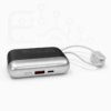 Power Bank 10000mAh 22.5W Charge Rapide avec 2 Câbles Intégrés sp-90 silver – Couleur Silver