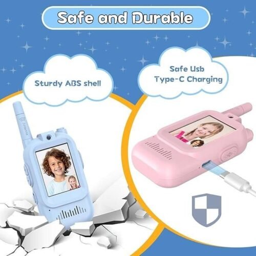 Jouet Électronique Enfant avec Caméra HD et Communication Sans Fil