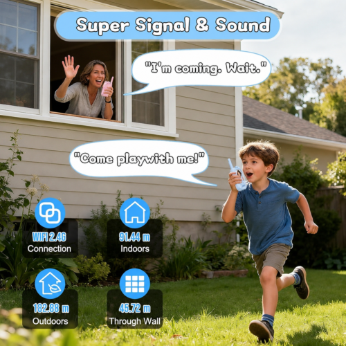 Jouet Électronique Enfant avec Caméra HD et Communication Sans Fil