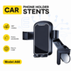 Support de Téléphone Rotatif 360° pour Moniteur de Voiture – Modèle A60