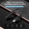 Adaptateur Audio USB-C vers Jack 3.5 mm - Noir