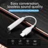 Adaptateur Audio USB-C vers Jack 3.5 mm - Blanc