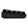 Clavier Mécanique Noir Compact 60% Rétroéclairé LED USB-C - Blue Switch