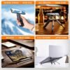 Support Magnétique Pliable Réglable pour Smartphone, Tablette et Ordinateur Portable