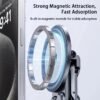 Support Magnétique Pliable Réglable pour Smartphone, Tablette et Ordinateur Portable