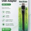 Adaptateur WiFi USB 300 Mbps 2.4 GHz avec Antenne Haute Sensibilité – Récepteur Sans Fil pour PC et Ordinateur Portable