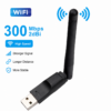 Adaptateur WiFi USB 300 Mbps 2.4 GHz avec Antenne Haute Sensibilité – Récepteur Sans Fil pour PC et Ordinateur Portable