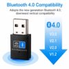 Clé WiFi + Bluetooth 4.0 300 Mbps pour PC et Ordinateur Portable