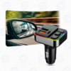 Émetteur FM Bluetooth pour Voiture avec Charge Rapide PD 20W, QC 3.0, USB + USB-C, Kit Mains Libres et Lecteur MP3