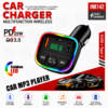 Émetteur FM Bluetooth 5.3 pour Voiture avec Charge Rapide PD 20W & QC3.0, USB + Type-C, Lecteur MP3, Microphone Intégré et Éclairage RGB
