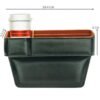 Organisateur de Rangement pour Siège de Voiture avec Porte-Gobelet et Compartiments Multifonctions