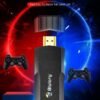 Console de Jeux et TV BOX 2 en 1 - 4K HDMI avec 2 Manettes Sans Fil – Plus de 10000 Jeux Intégrés – Compatible Android TV