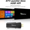Console de Jeux et TV BOX 2 en 1 - 4K HDMI avec 2 Manettes Sans Fil – Plus de 10000 Jeux Intégrés – Compatible Android TV