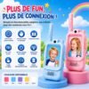 Jouet Électronique Enfant avec Caméra HD et Communication Sans Fil