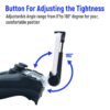 Support Réglable pour Smartphone Compatible avec Manette PS4 – Rotation 270° et Fixation Stable