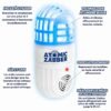 Répulsif Électronique Anti-Nuisibles à Ultrasons avec Lumière Bleue UV – Prise Murale pour Maison, Cuisine et Bureau