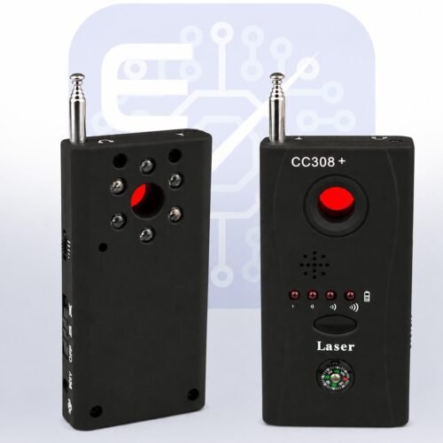 Détecteur Anti-Espion Multifonction RF & Caméras Cachées avec Laser et Détection Sans Fil