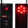 Détecteur Anti-Espion Multifonction RF & Caméras Cachées avec Laser et Détection Sans Fil